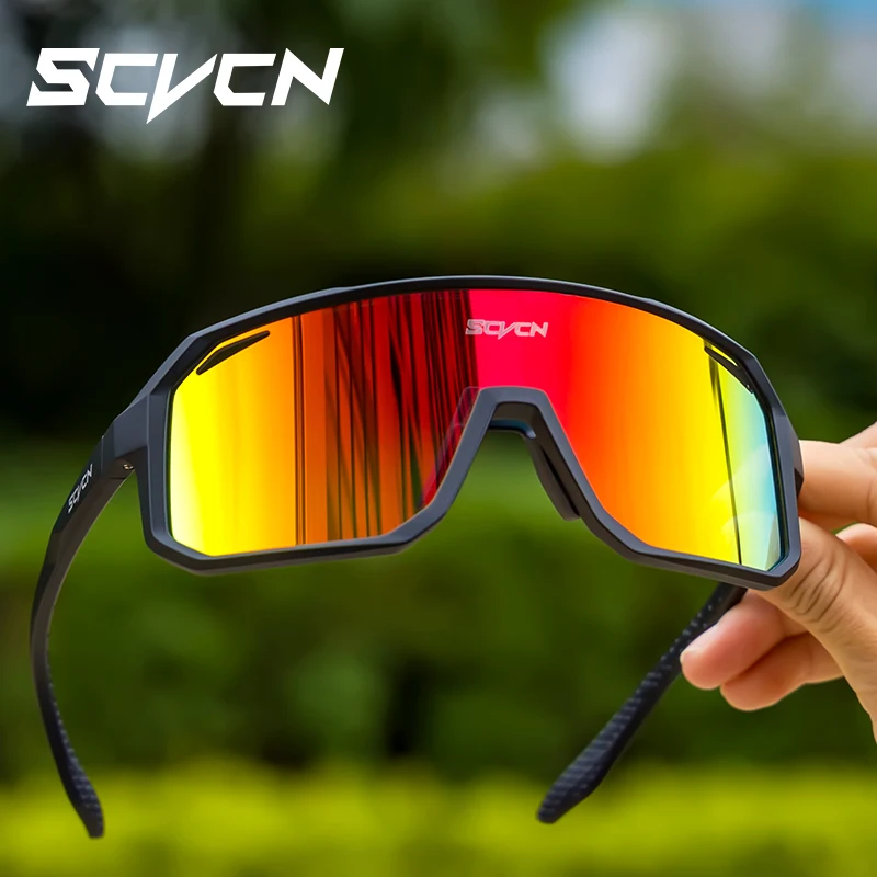Mountain Biking Glasses - SCVCN Cycling Glasses Bike Mountain Bicycle