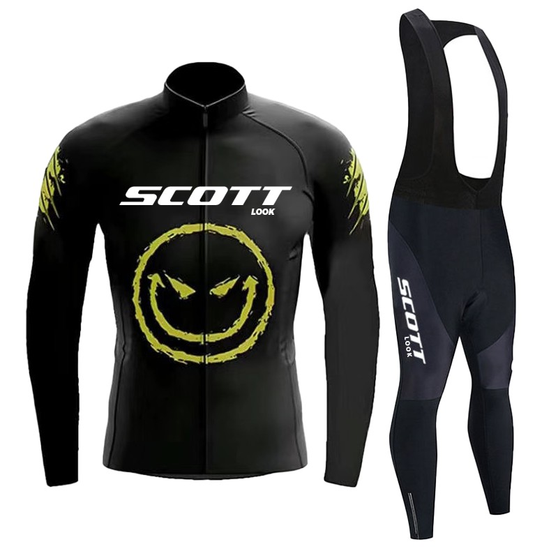Mountain Biking Wallpaper - 2025 Autumn Cycling Jersey Bib Pants