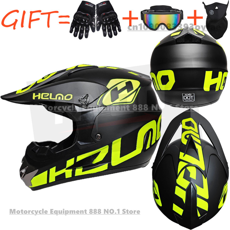 Mountain Biking Full Face Helmet - bicycle MTB motocross racing helmet motocross