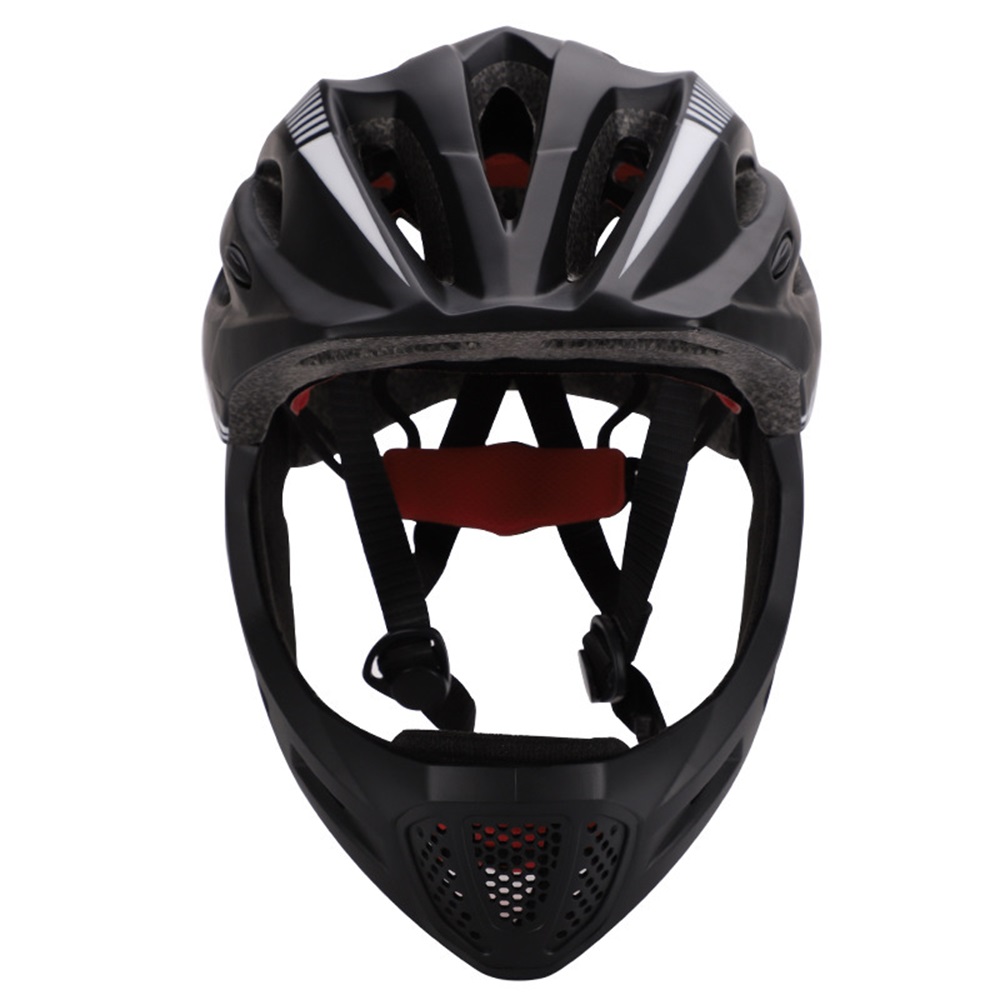 Mountain Biking Full Face Helmet - NEW LED Kids Full Face MTB