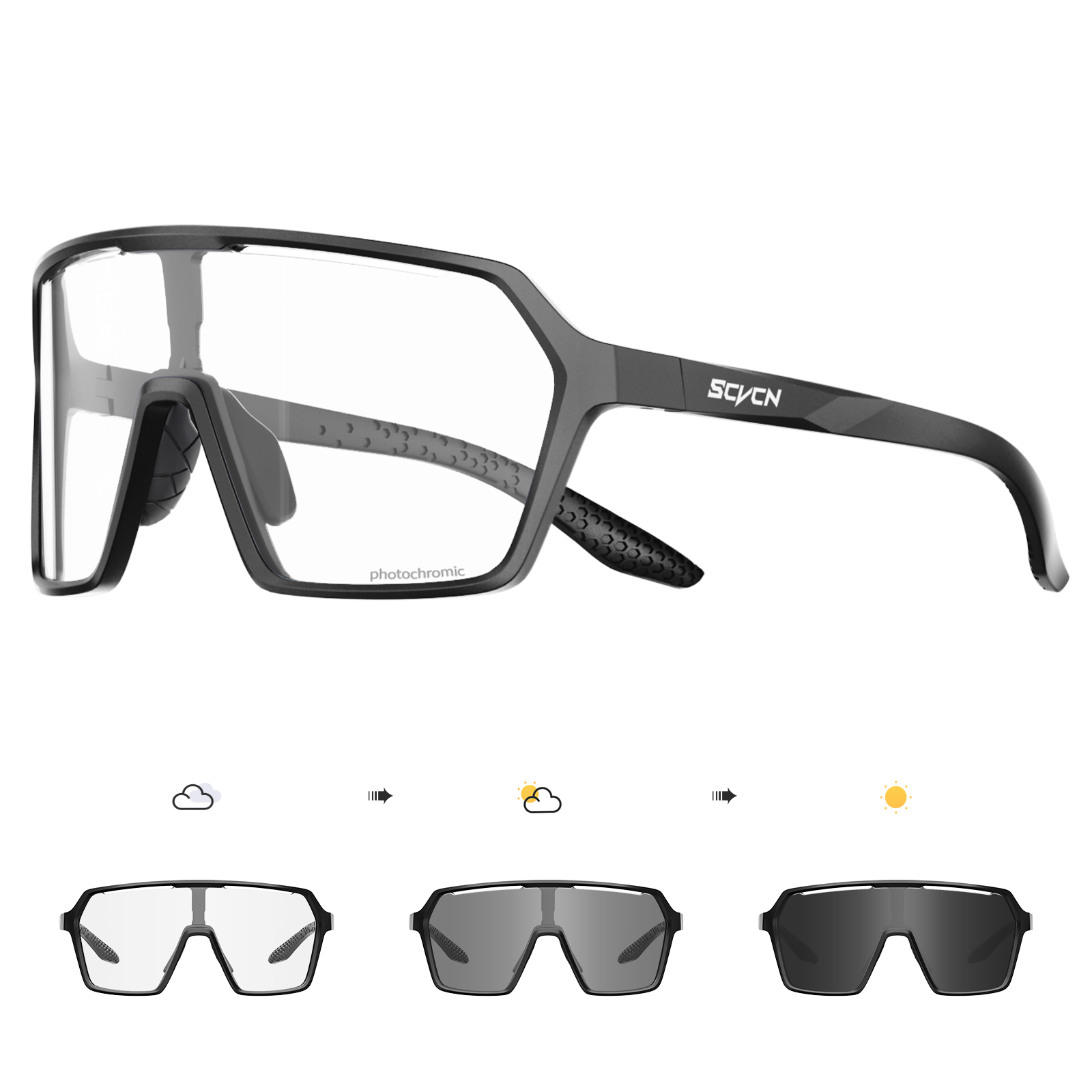 SCVCN Hot Cycling Photochromic – Mountain Biking Glasses Bewertung und Preis