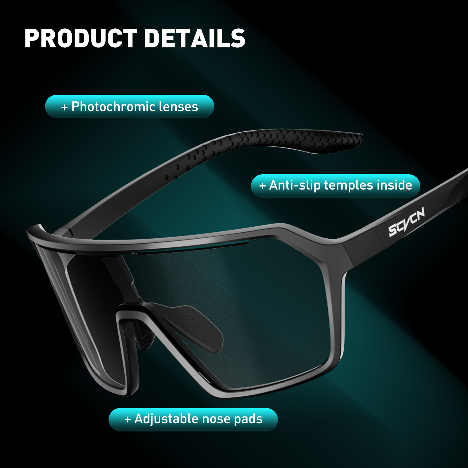 SCVCN Hot Cycling Photochromic – Mountain Biking Glasses Bewertung und Preis