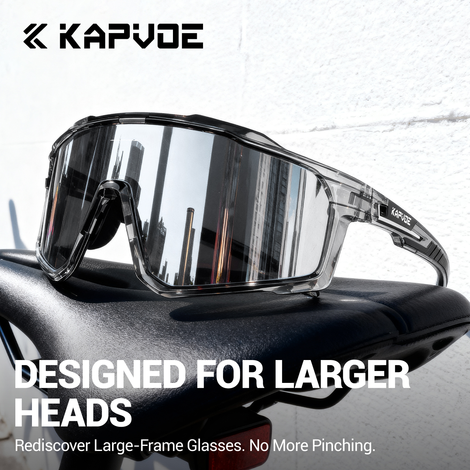 KAPVOE Large size Cycling Sung – Mountain Biking Glasses Bewertung und Preis