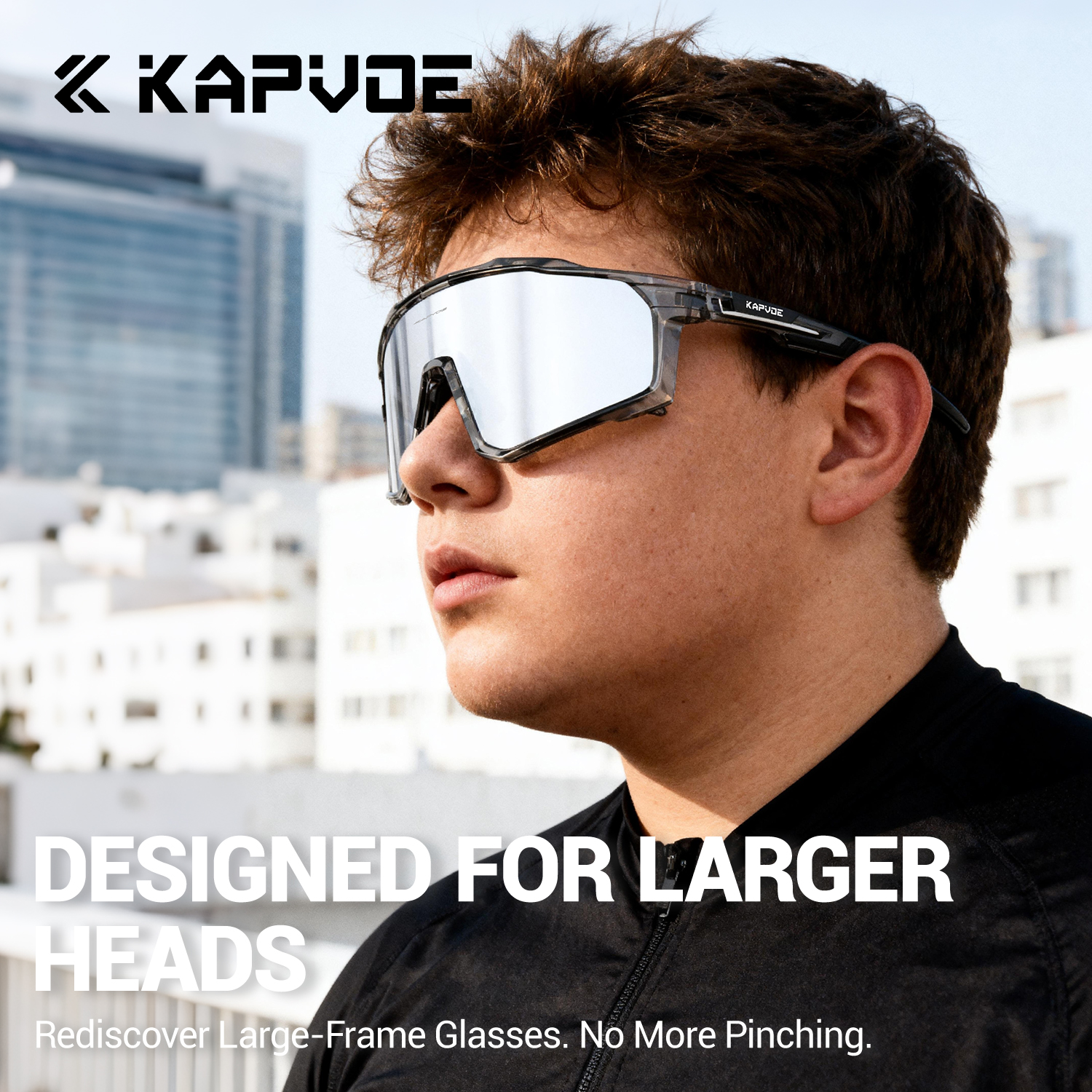 KAPVOE Large size Cycling Sung – Mountain Biking Glasses Bewertung und Preis