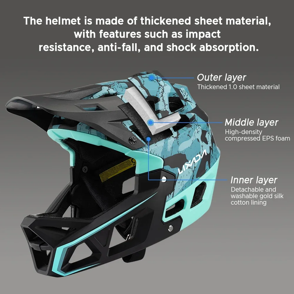 Mountain Bike Safety Cycling G – Mountain Biking Full Face Helmet Bewertung und Preis