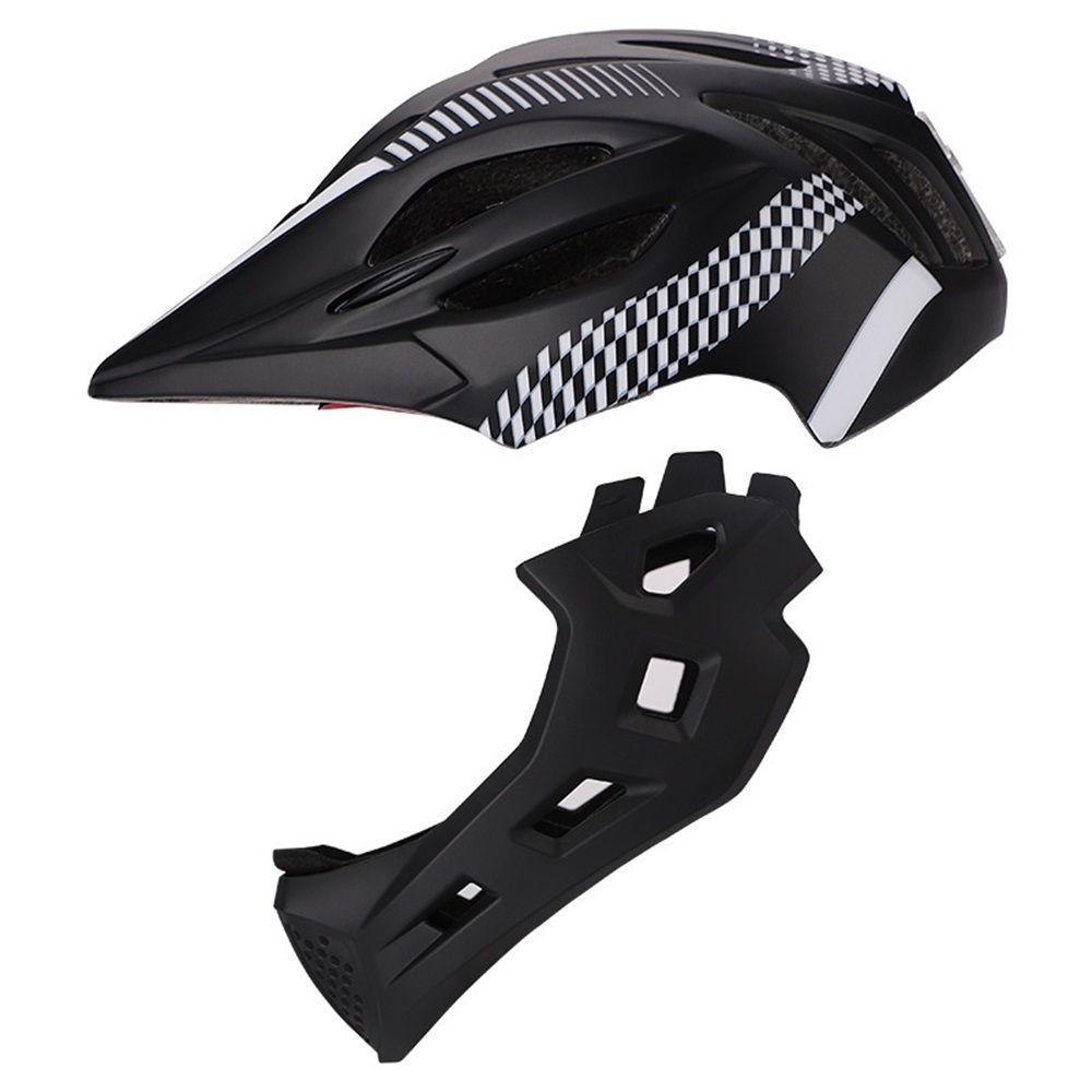 NEW Children full face with LE – Mountain Biking Full Face Helmet Bewertung und Preis