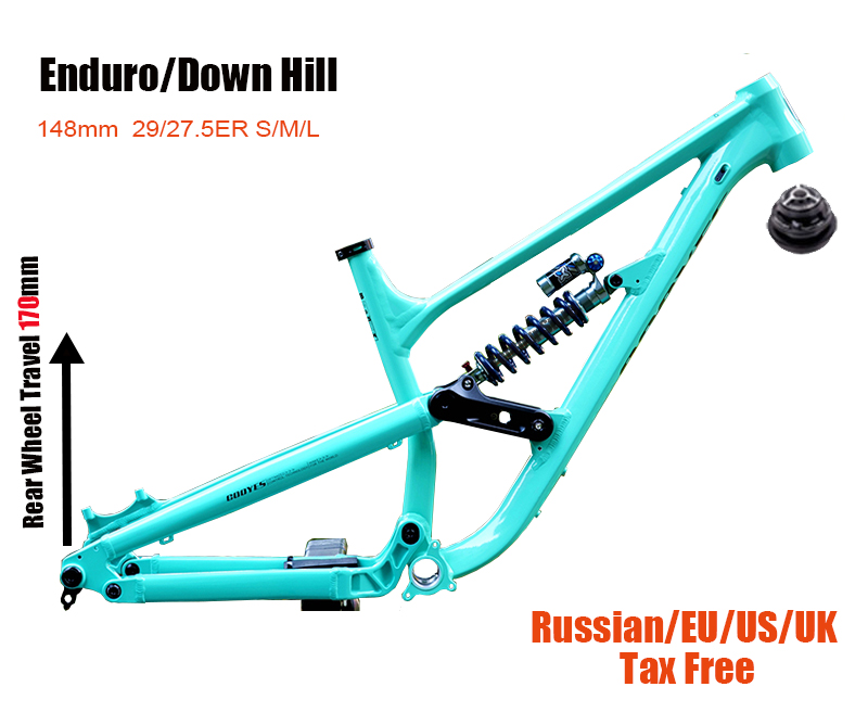 Full Suspension Frame Enduro A – Mountain Biking Uk Bewertung und Preis