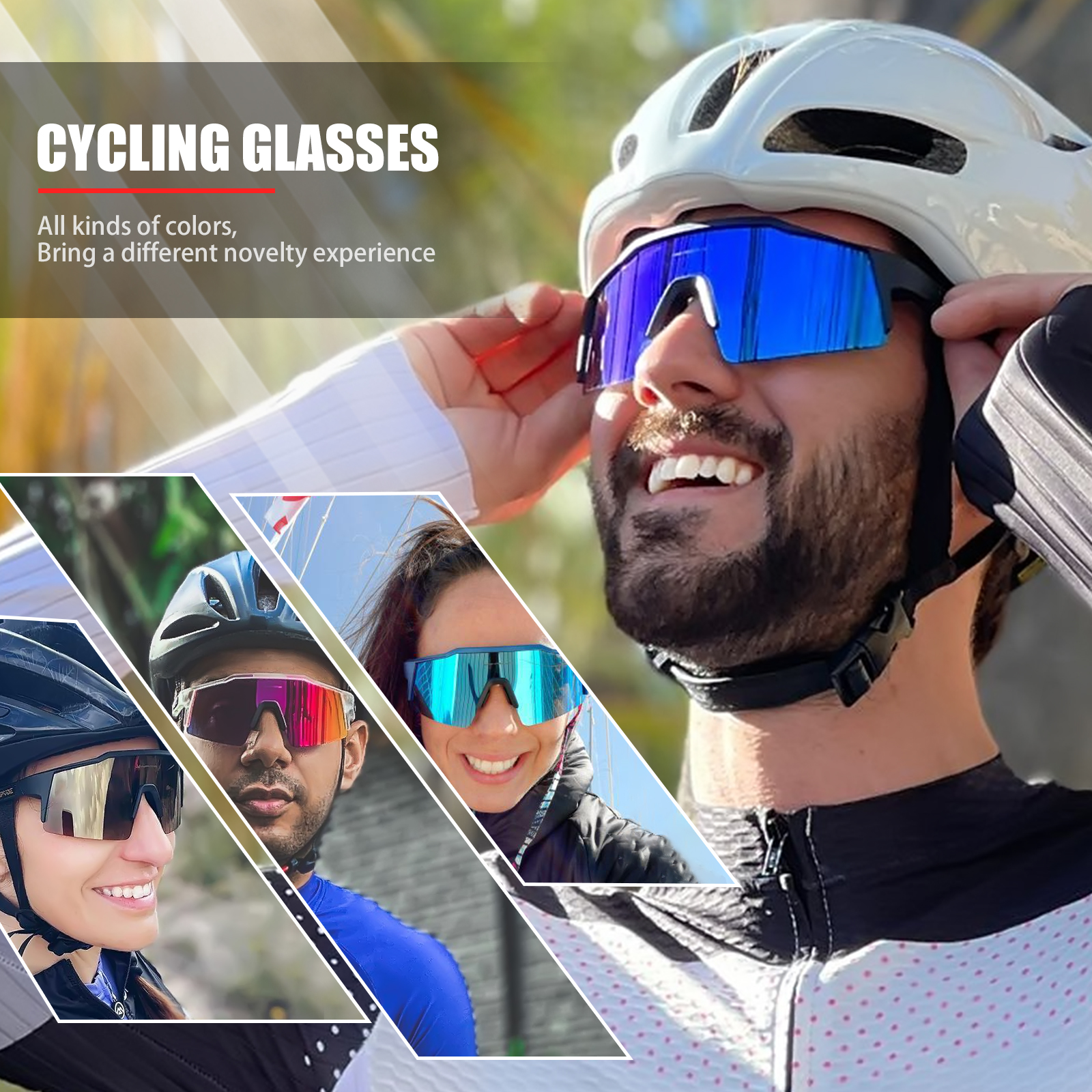 Kapvoe Road Driving Bike Sport – Mountain Biking Glasses Bewertung und Preis