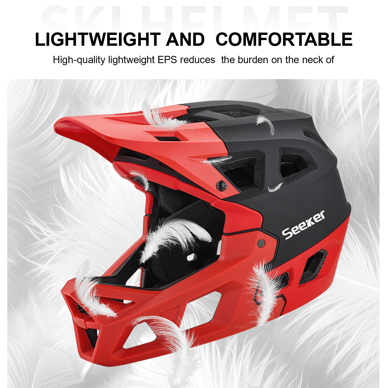 Seeker bicycle off-road full-f – Mountain Biking Full Face Helmet Bewertung und Preis
