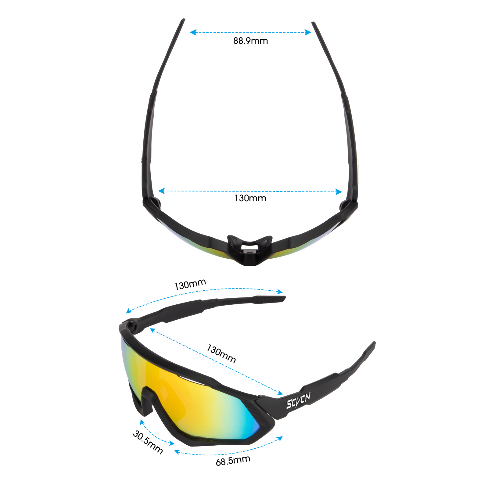 SCVCN Cycling Glasses Men MTB  – Mountain Biking Glasses Bewertung und Preis