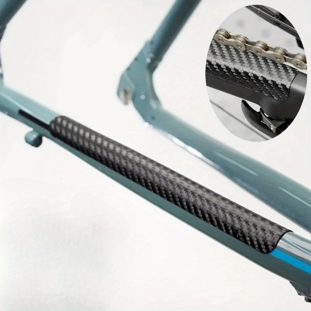 Black Carbon Fiber Bicycle Cha – Chainstay Protector Wrap Bewertung und Preis