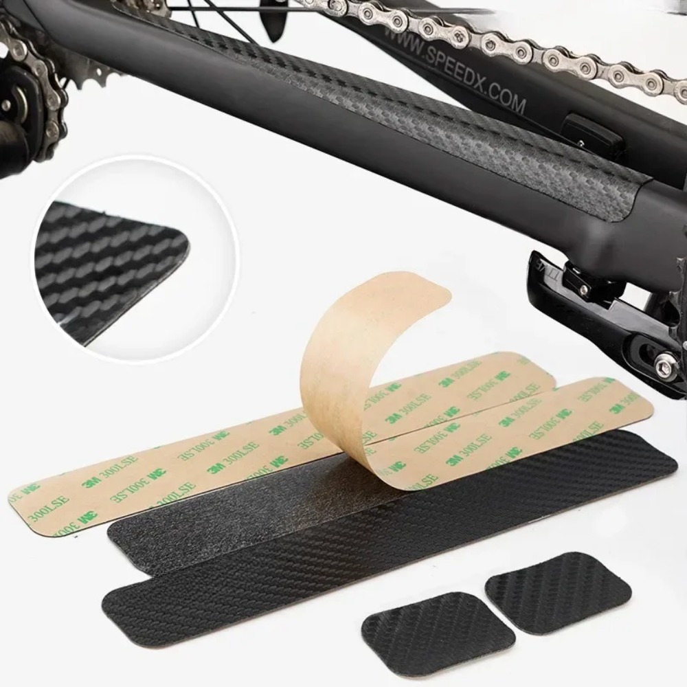 Black Carbon Fiber Bicycle Cha – Chainstay Protector Wrap Bewertung und Preis