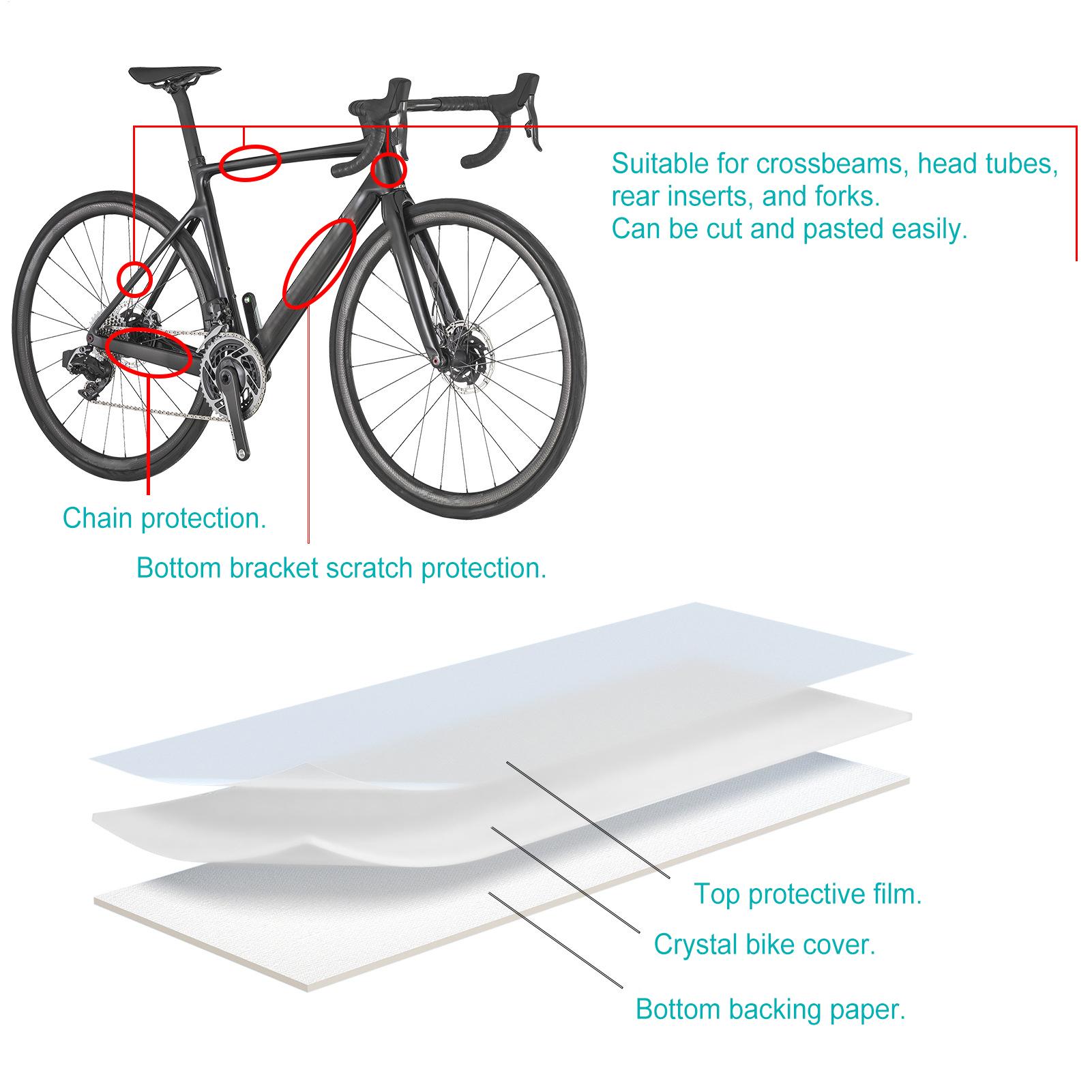 Bike Protection Tape Clear Pvc – Chainstay Protector Wrap Bewertung und Preis
