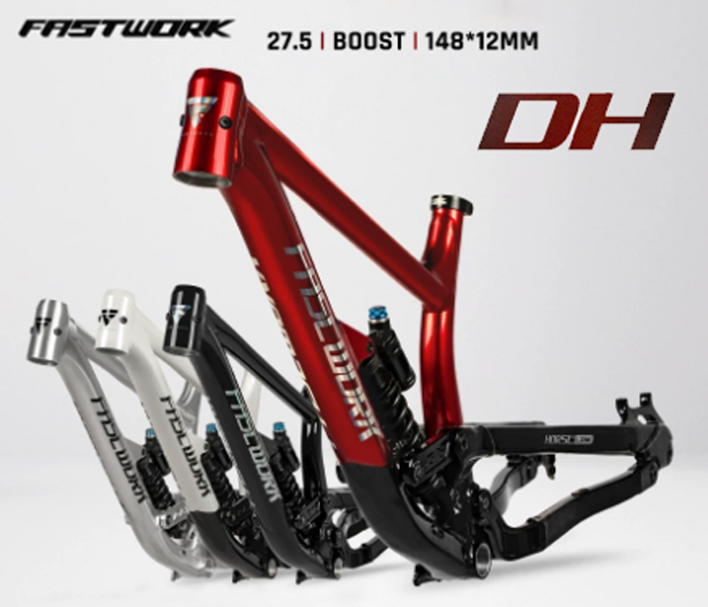 Full Suspension Frame DH Alumi – Mountain Biking Uk Bewertung und Preis