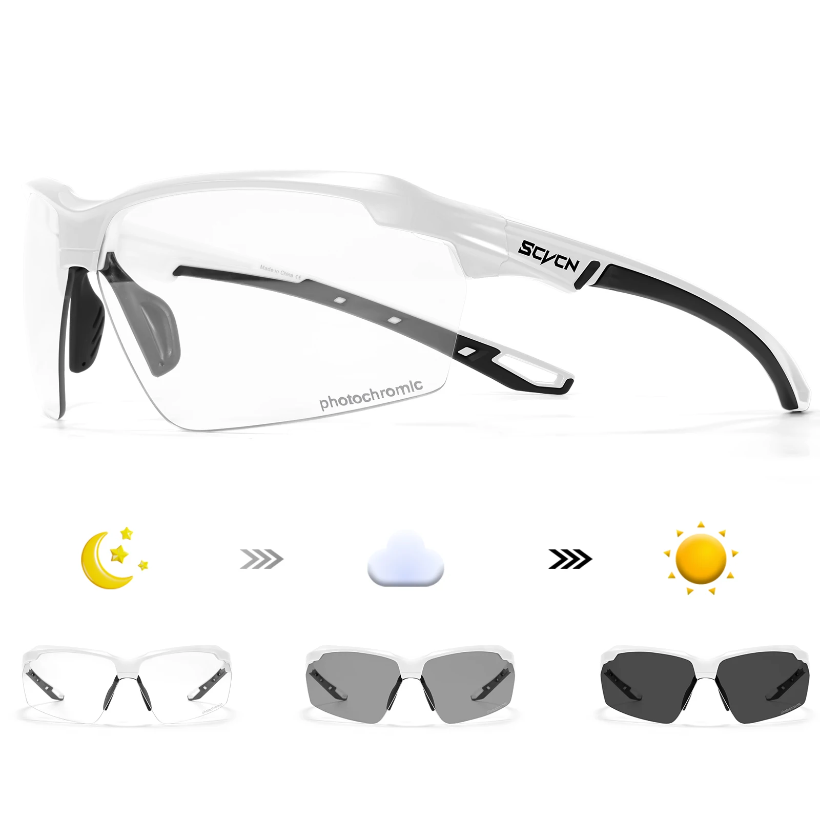 SCVCN Photochromic Cycling Sun – Mountain Biking Glasses Bewertung und Preis